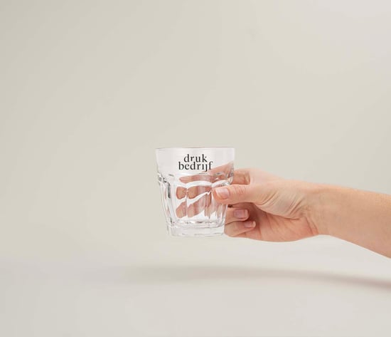Luxe drinkglazen met opvallende branding