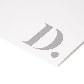 Illustratie Zilverfolie mat