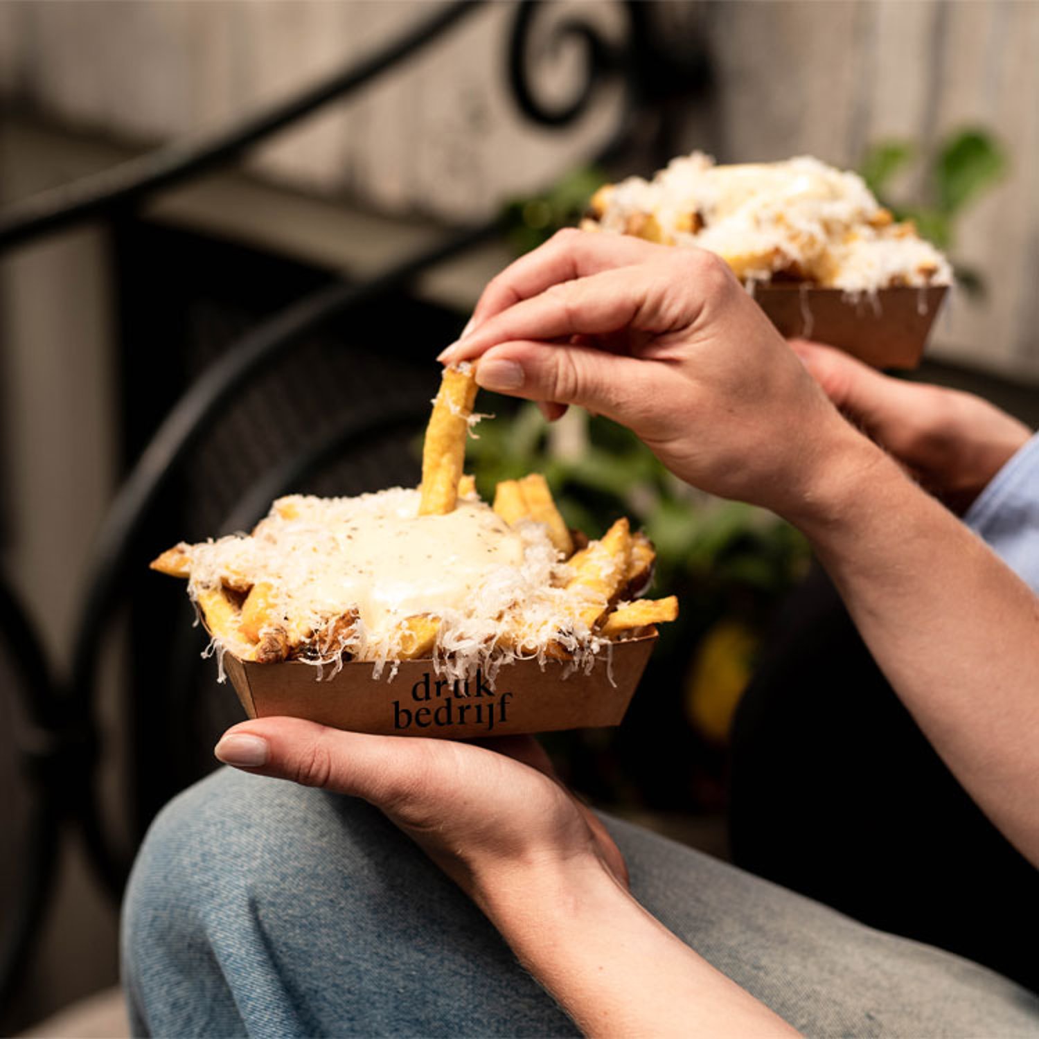 Snackbakjes bedrukken met logo