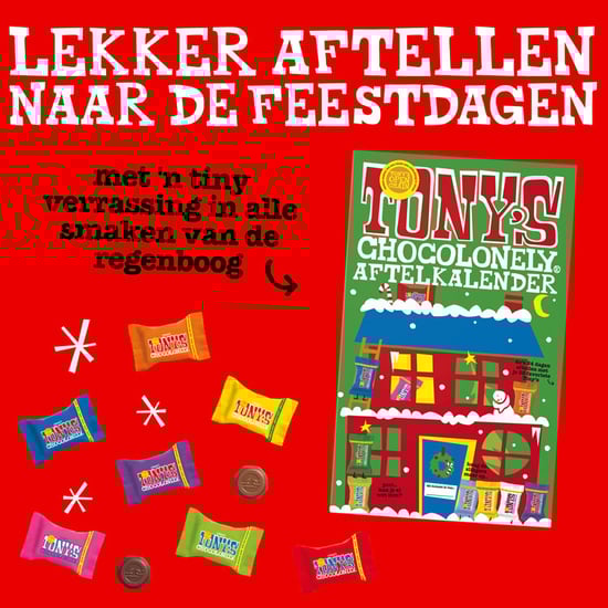 Tony Chocolonely aftelkalender