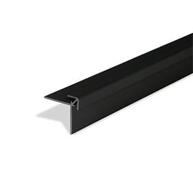 Illustratie Buitenhoekprofiel zwart