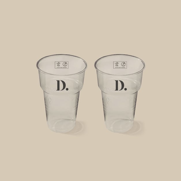 Plastic bekers bedrukken