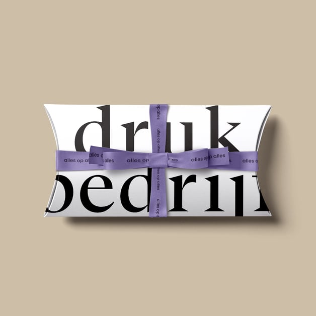 Gepersonaliseerd doosje voor promotie en marketing