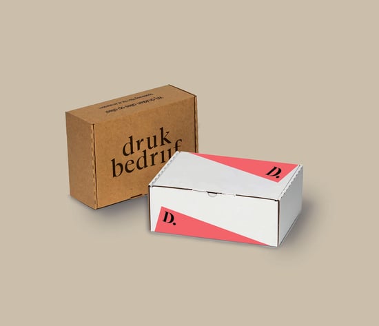 Verzenddozen met  logo