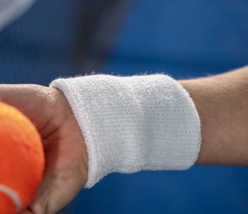 Zweetbandjes met rits