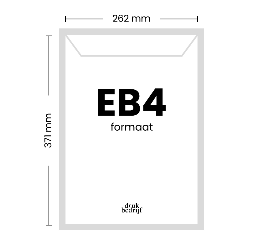 EB4 Formaat 262 x 371 mm