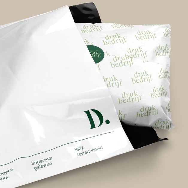 plastic zakken met logo