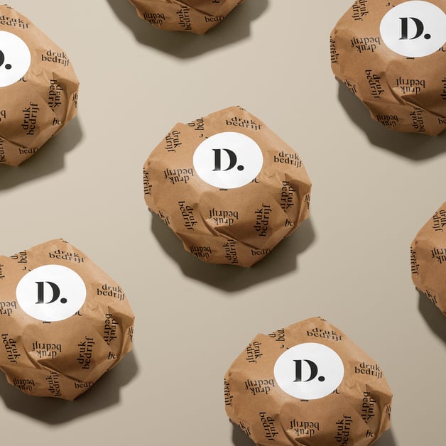 Vetvrij papier voor hamburger en friet