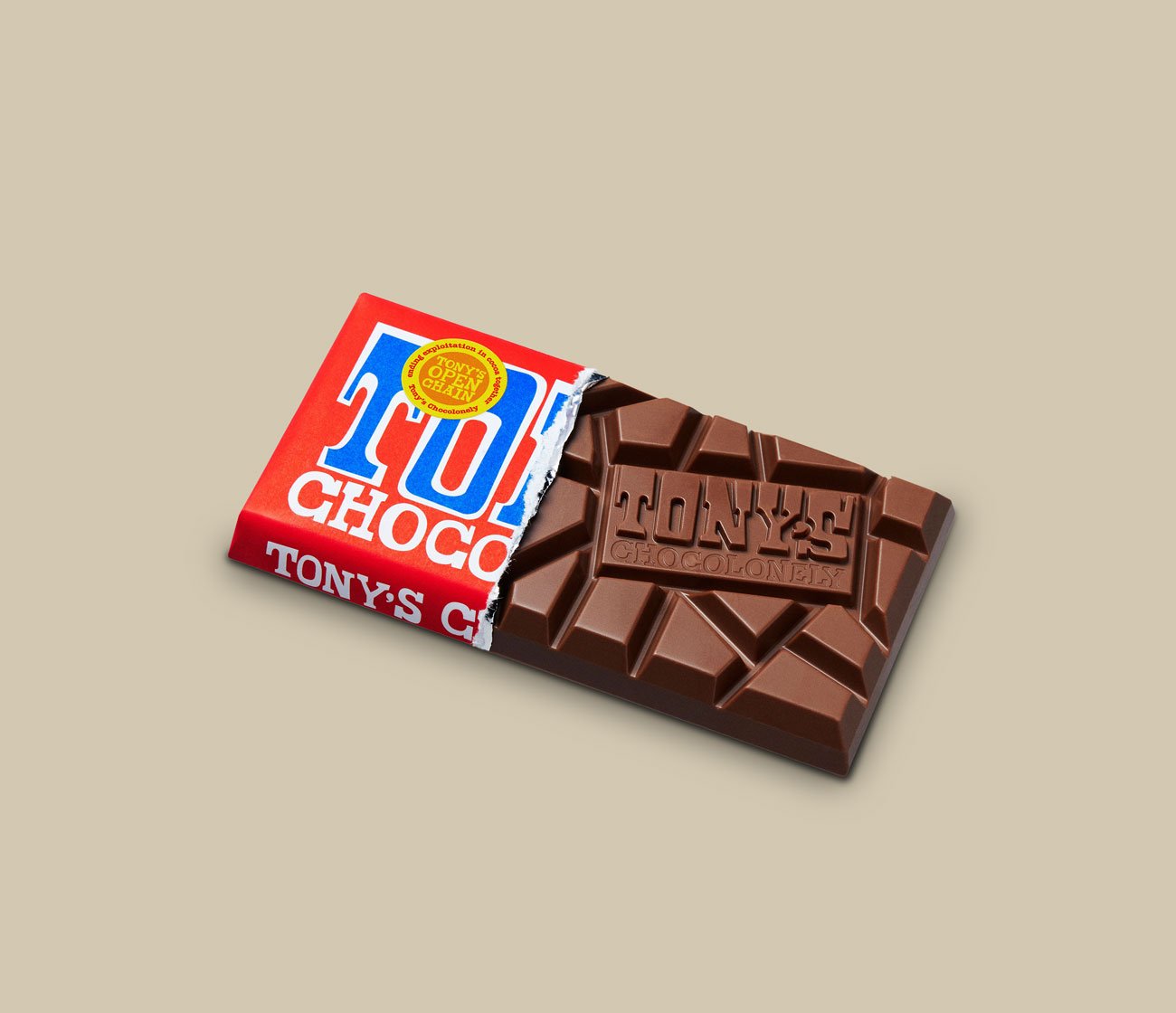 Tony chocolonely reep bedrukken