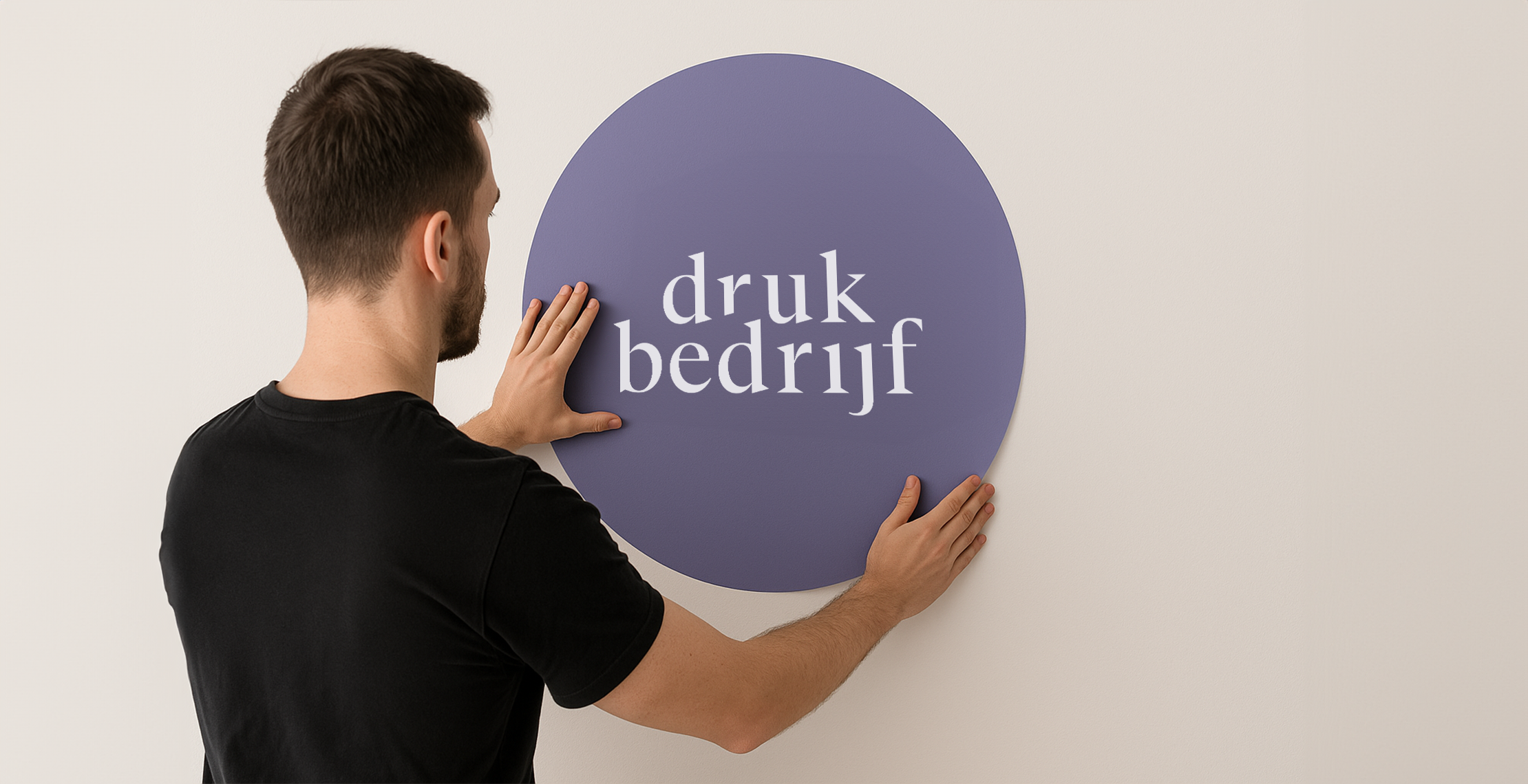 Behangcirkel aanbrengen montage