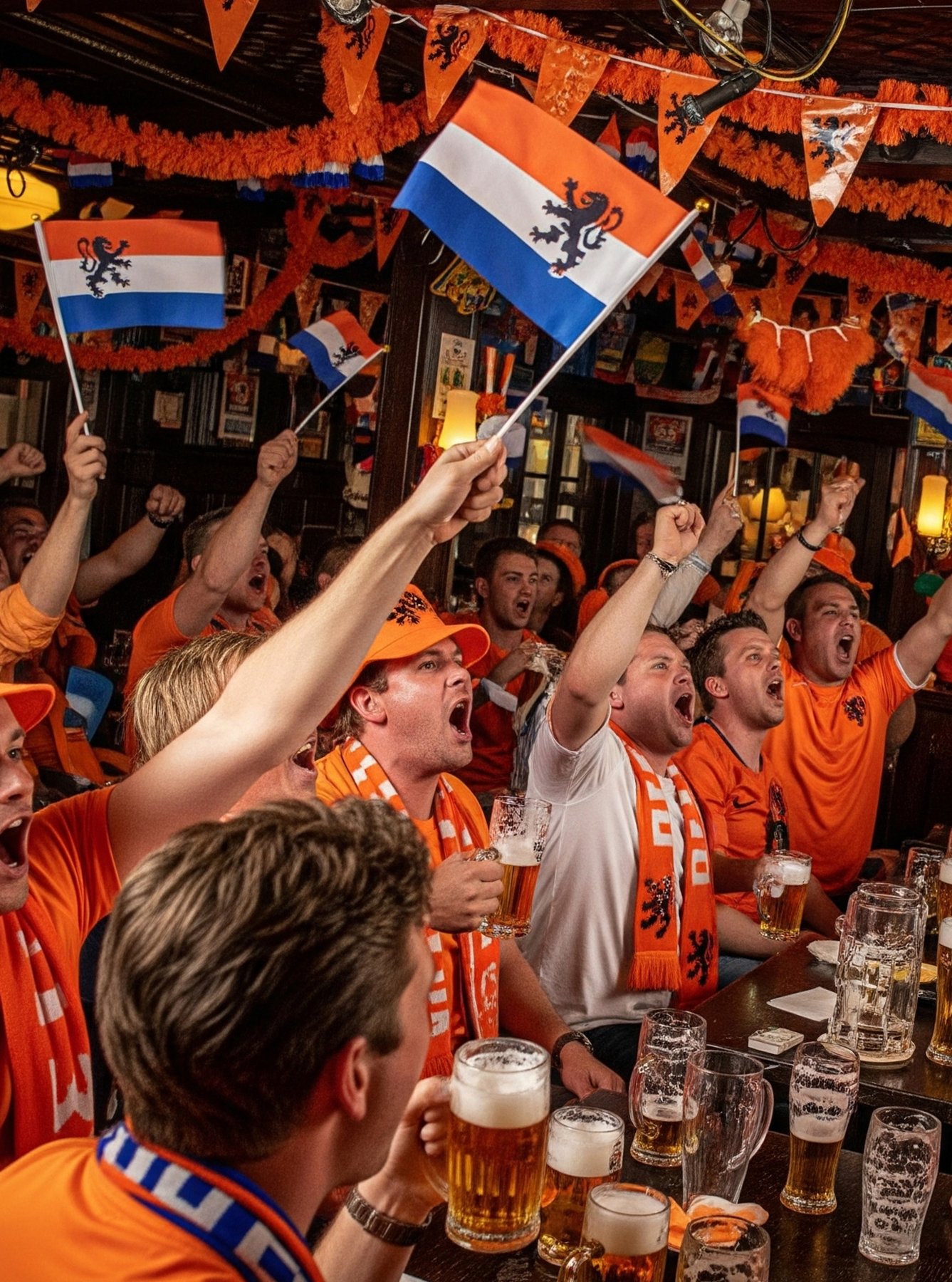 Oranje EK of WK drukwerk bestellen