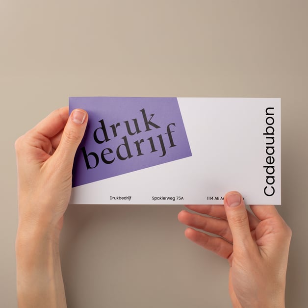 Gepersonaliseerde cadeaubonnen voor klanten en personeel