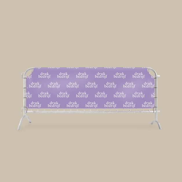 Opvallende banner voor promotie en merkactivatie