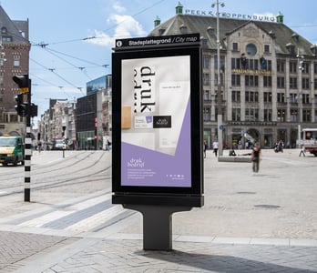 Abri poster bedrukken voor buitenreclame
