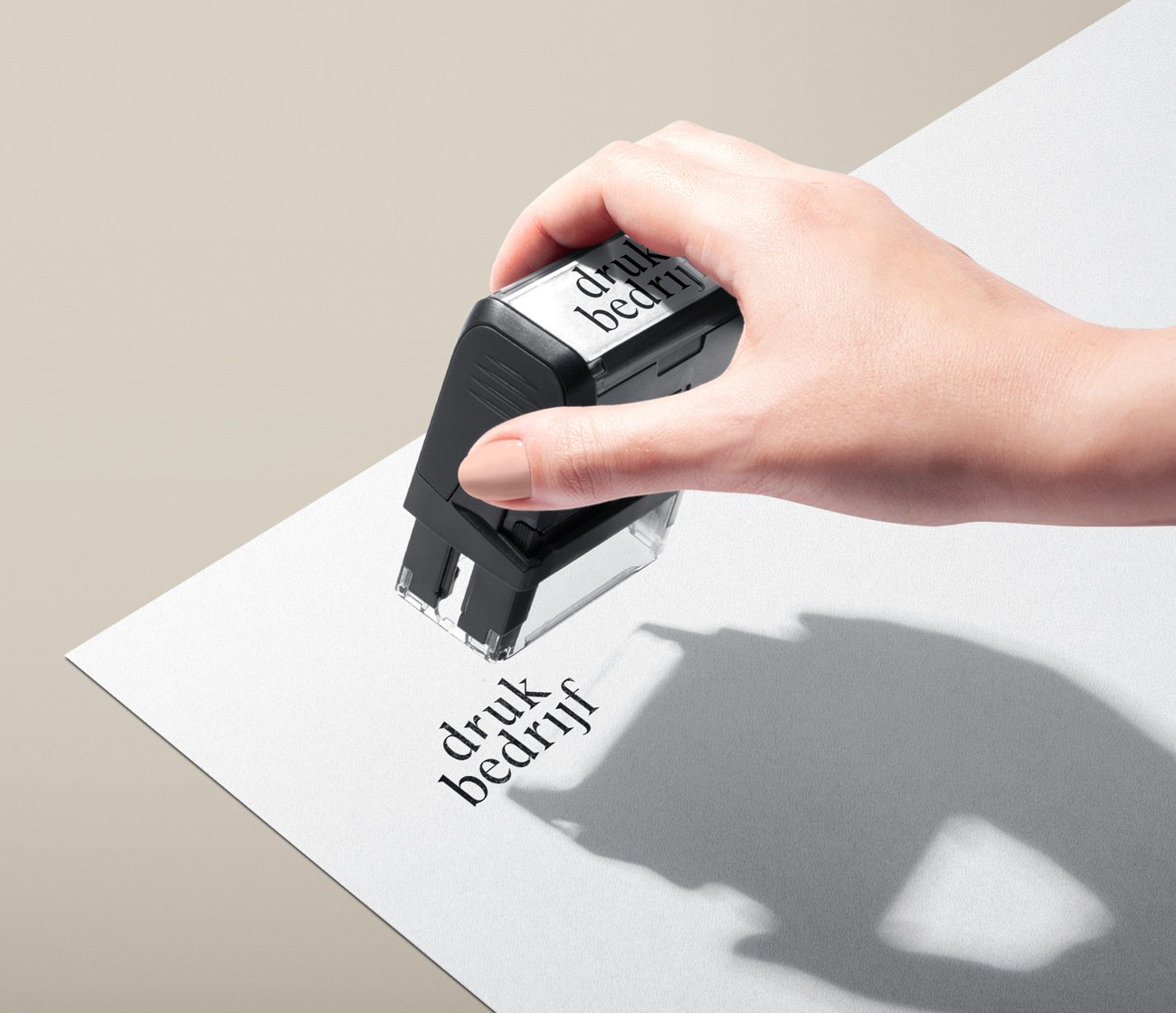 stempel laten maken met logo