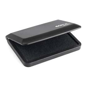 Illustratie Stempelkussen zwart