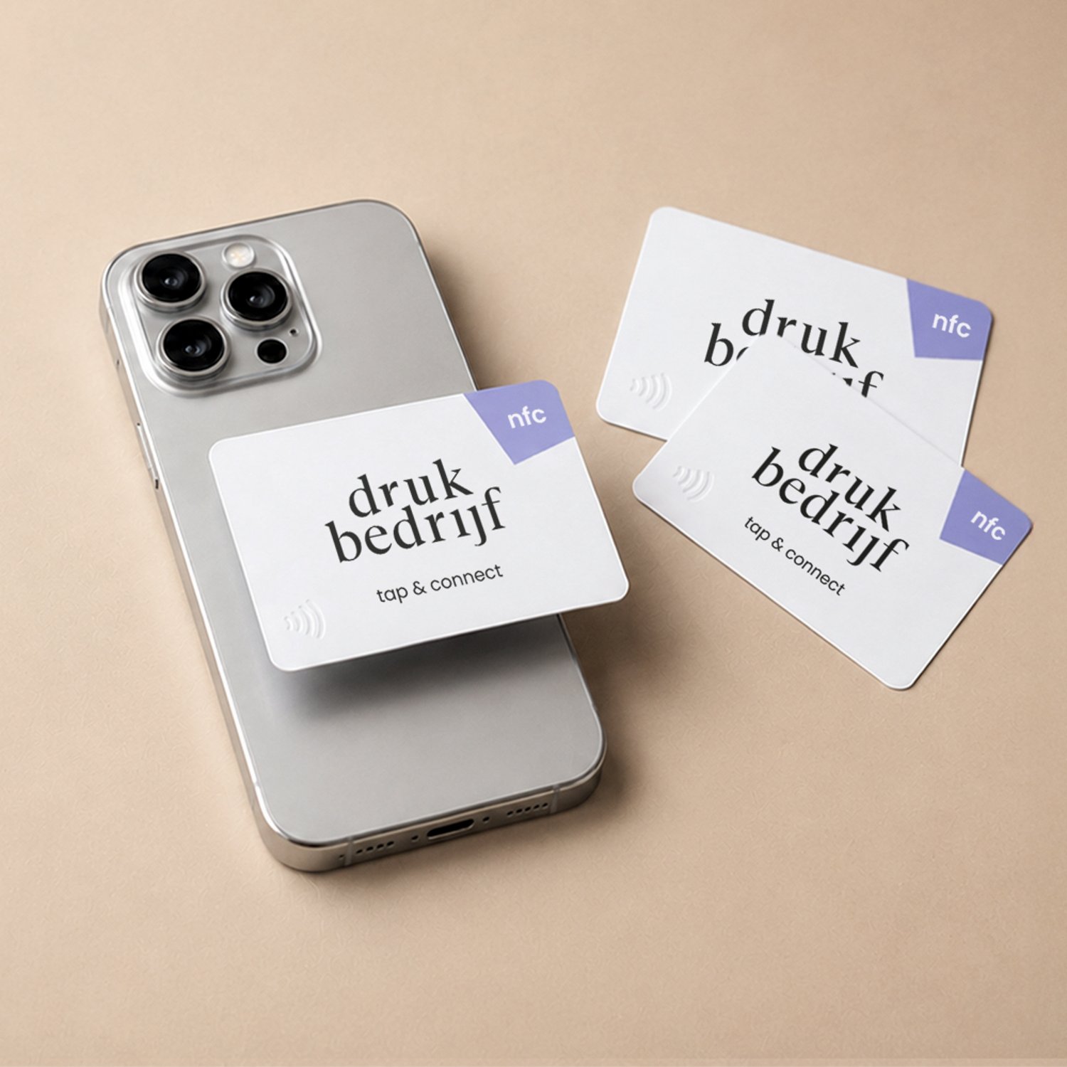 Drukwerk met NFC chips - combineer online met offline