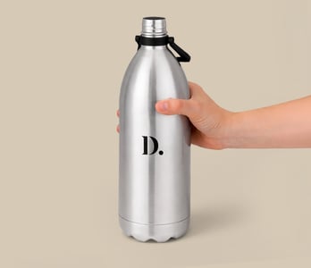 Cove waterflessen met logo