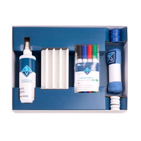 Illustratie Whiteboard set
