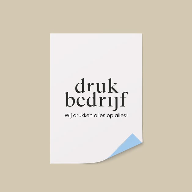 Stoepbord poster voor horeca en evenementen