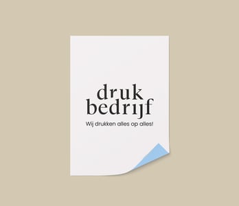 Stoepbord poster voor horeca en evenementen