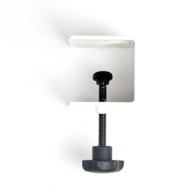 Illustratie Bladklem wit