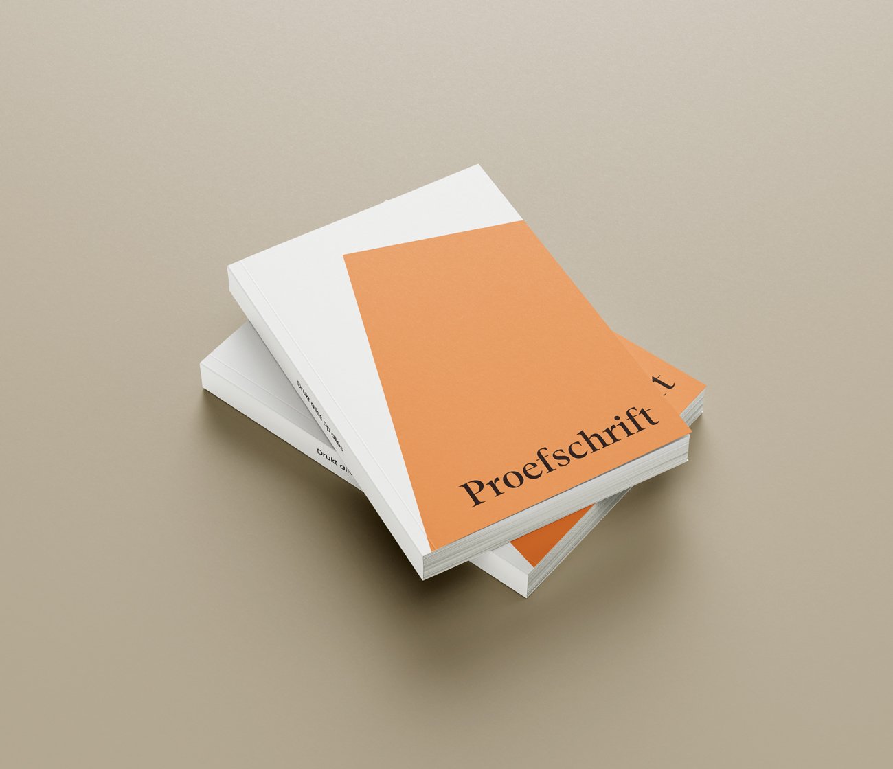 Proefschrift bedrukt