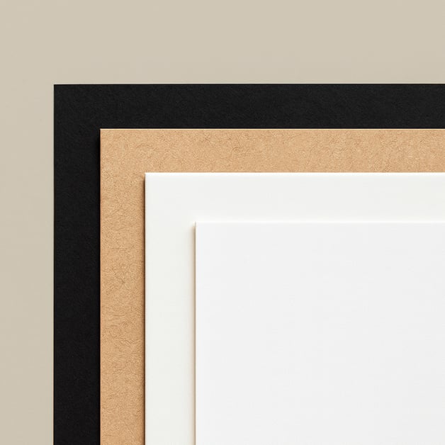 Gepersonaliseerde visitekaartjes met kleurrijk accent