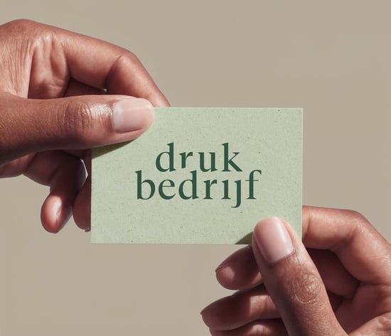 groeipapier visitekaartjes bedrukken