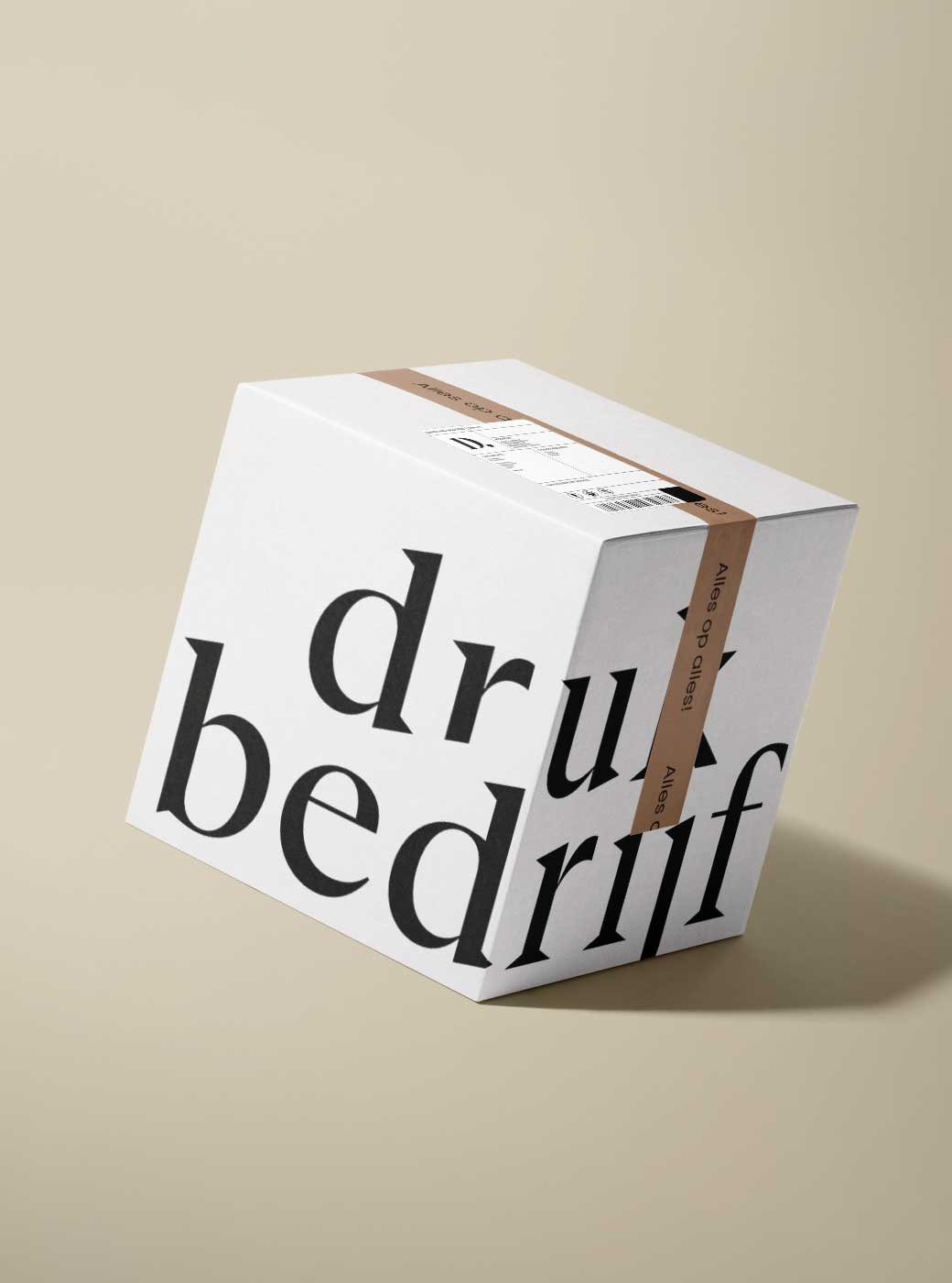 verzendverpakkingen bedrukken