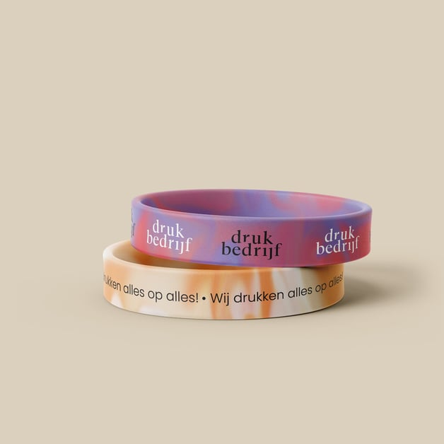 Rubberen polsbandjes bedrukken