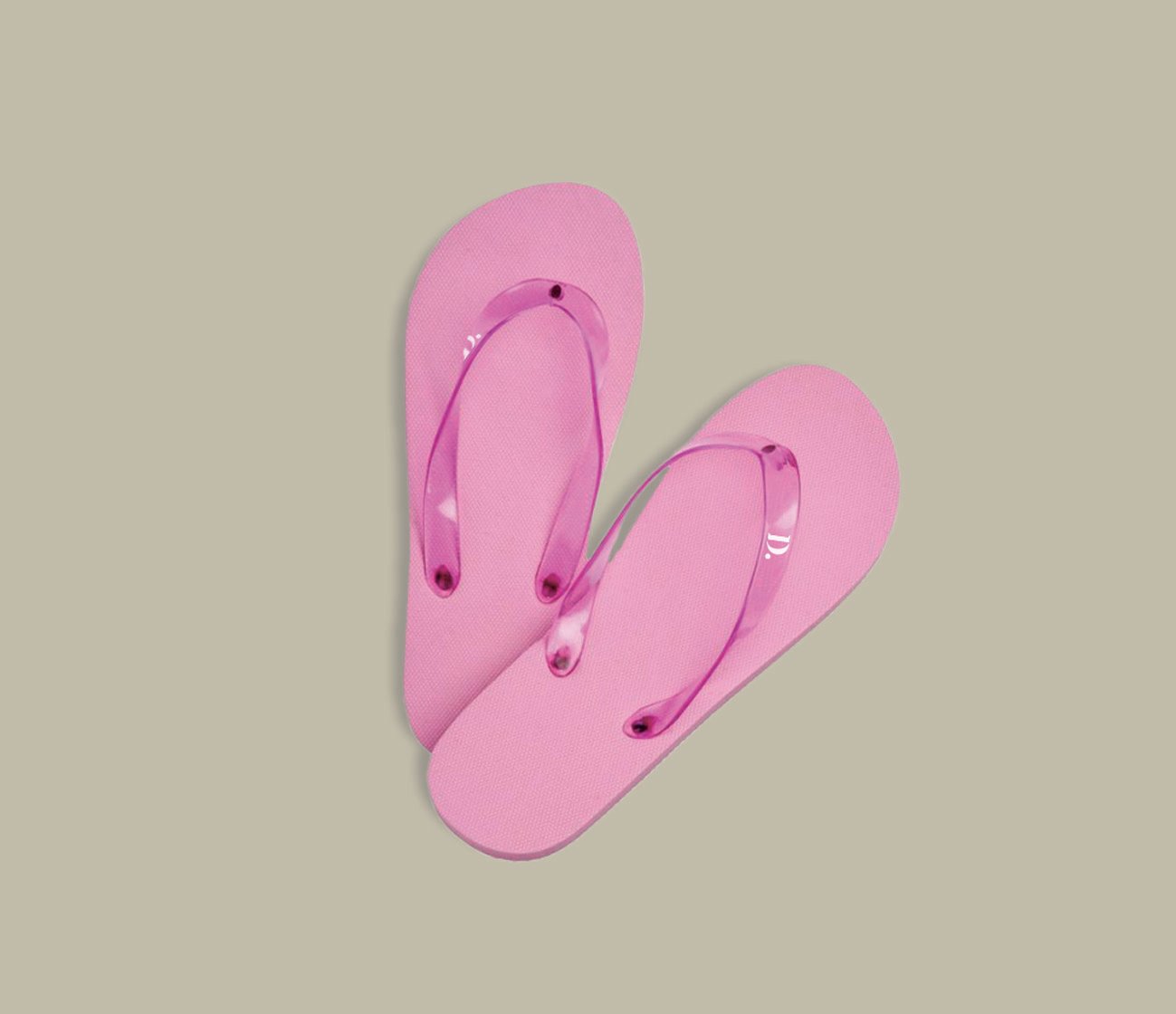 Slippers bedrukken logo