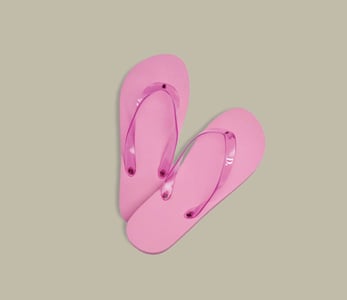 Slippers bedrukken logo