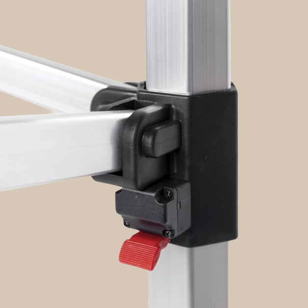 Vouwtent frame detail