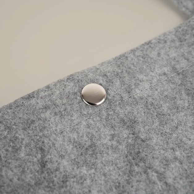 Bedrukte vilten tas voor beurzen en giveaways