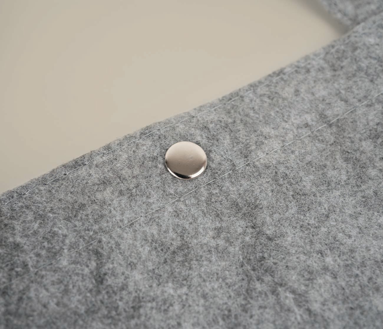 Bedrukte vilten tas voor beurzen en giveaways