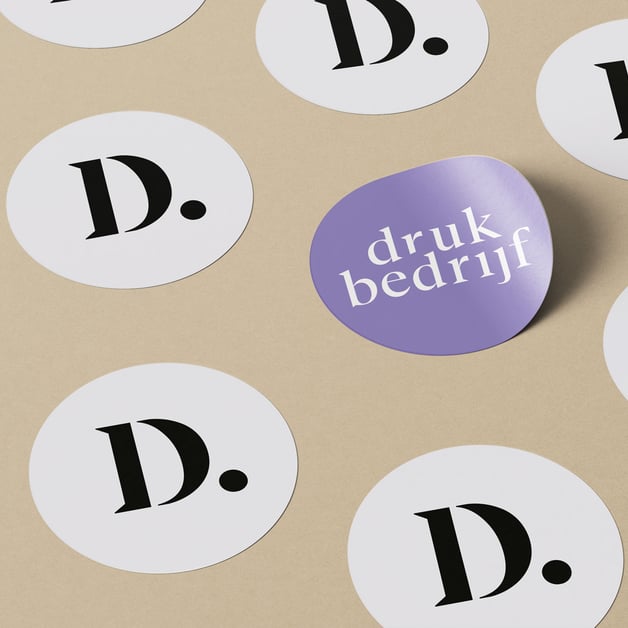 stickers op maat met logo