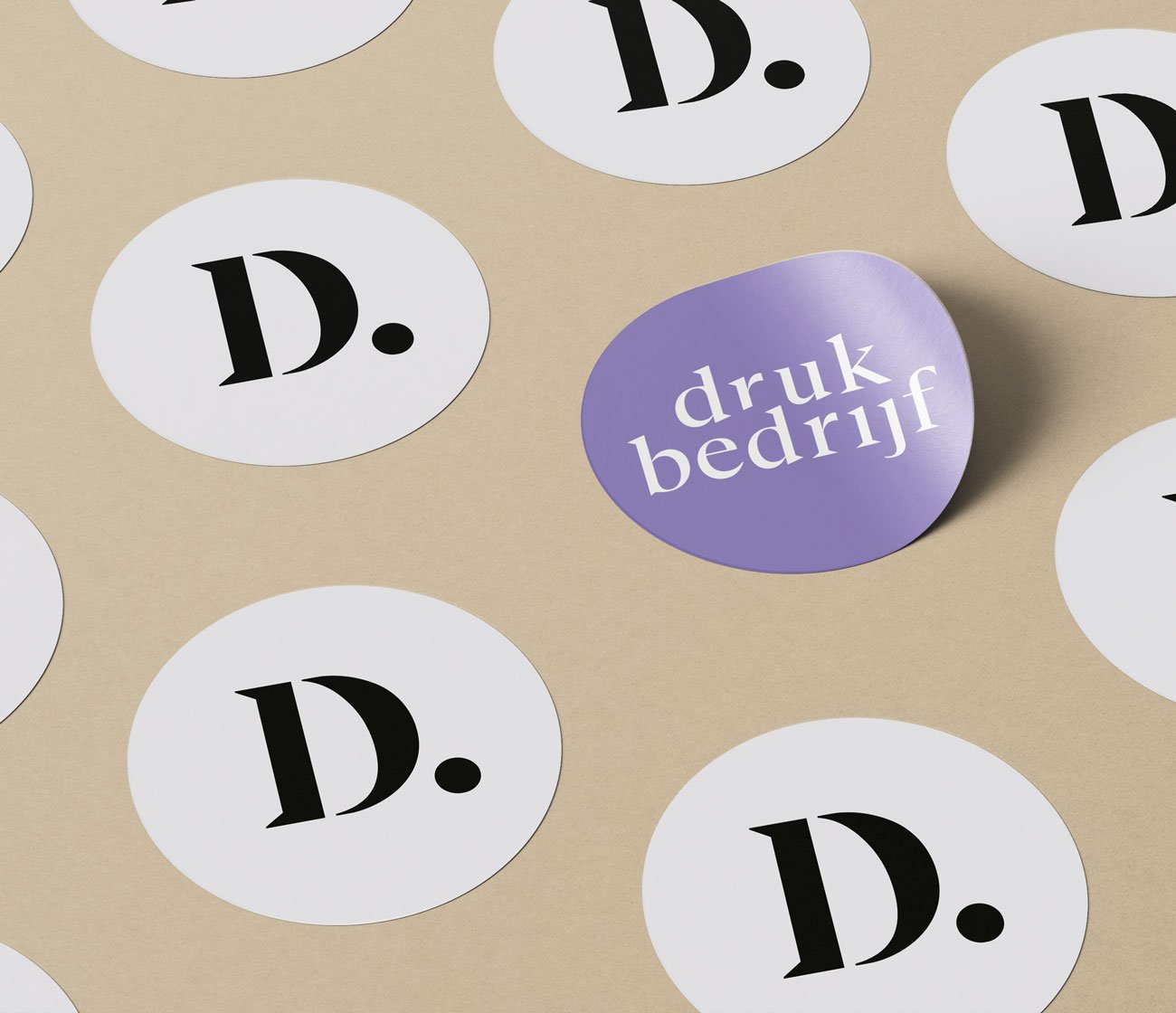 stickers op maat met logo