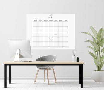 Zelfklevende whiteboard stickers voor brainstorms