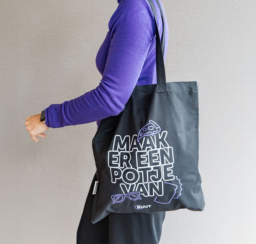 onderdeel van merkidentiteit en campagne Maak er een potje van