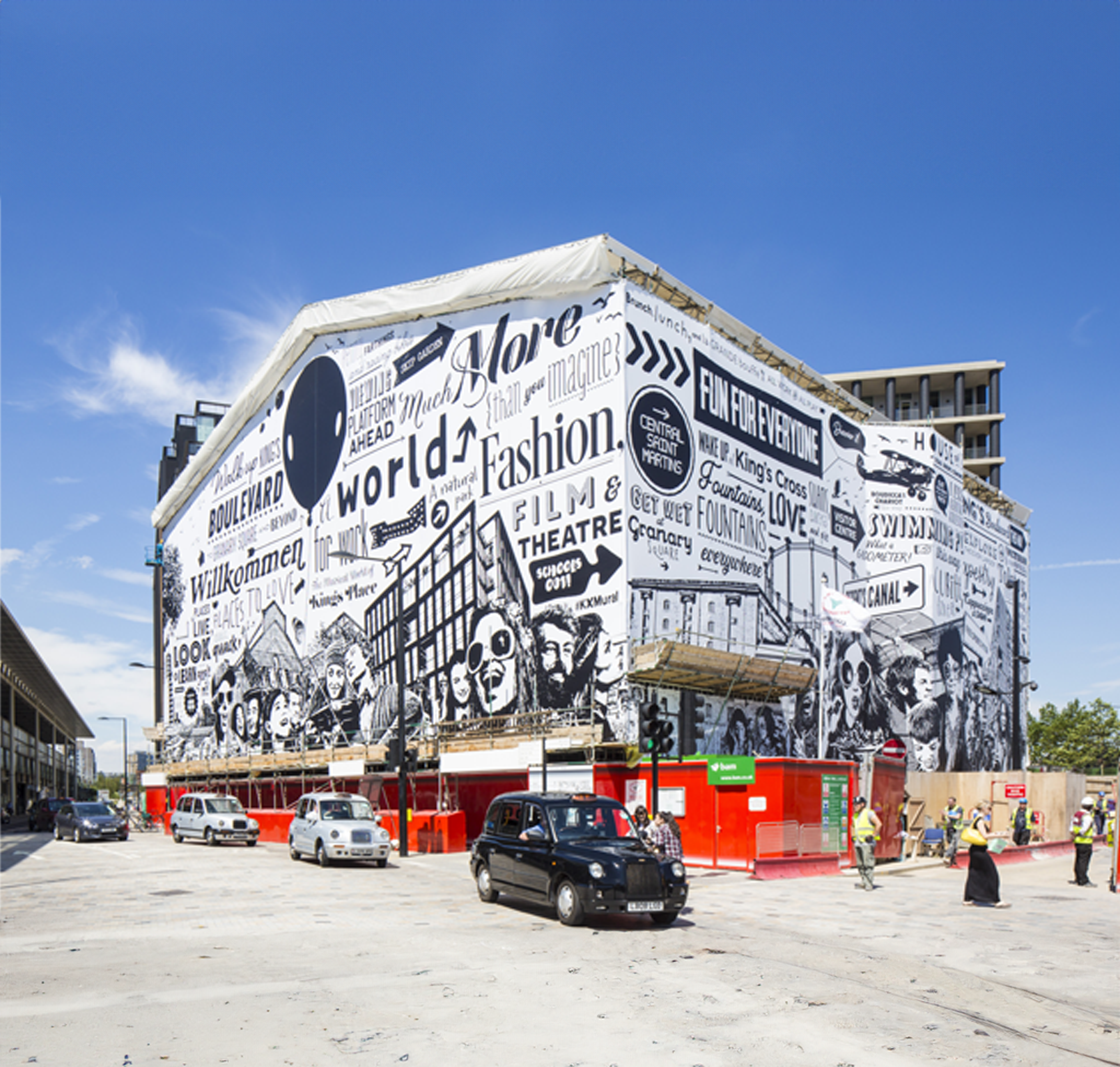 buitenreclamen stellage klussen bedrukken