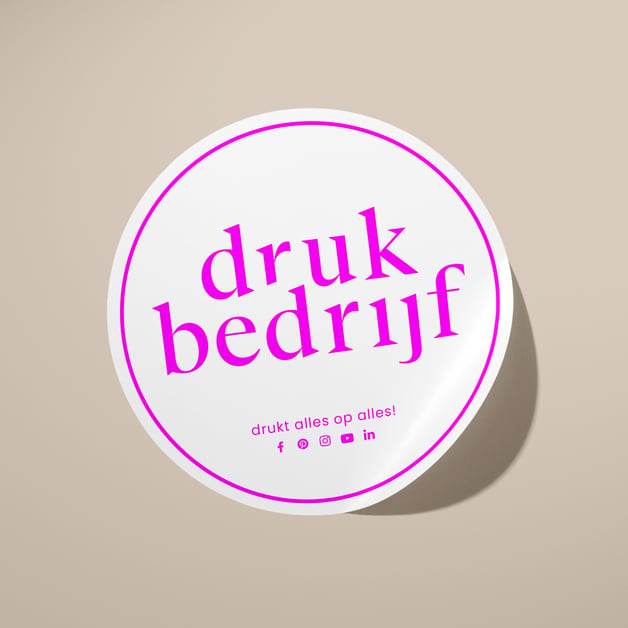 Neon sticker