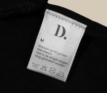 kledinglabels met logo