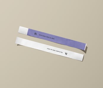 Tyvek bandjes bedrukken