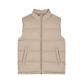 Illustratie Puffer Gilet (unisex)