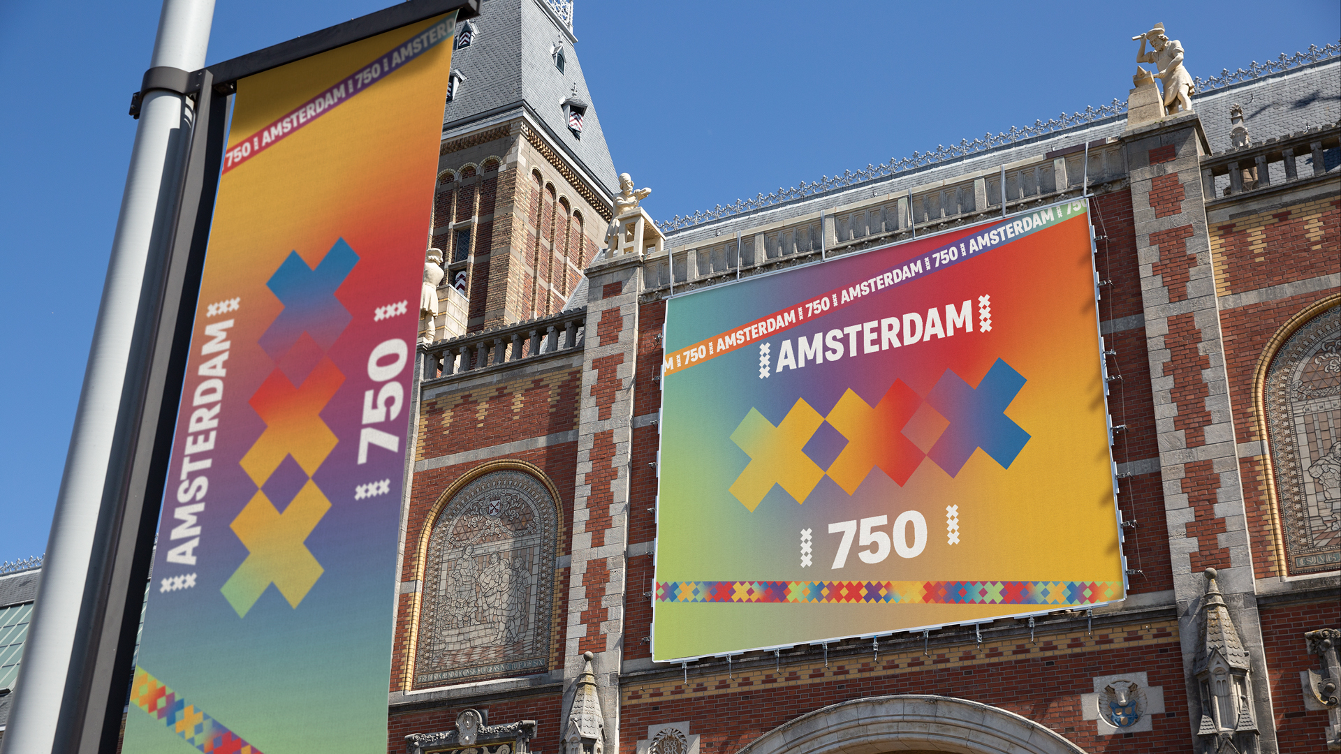 Een kleurrijk eerbetoon aan 750 jaar Amsterdam