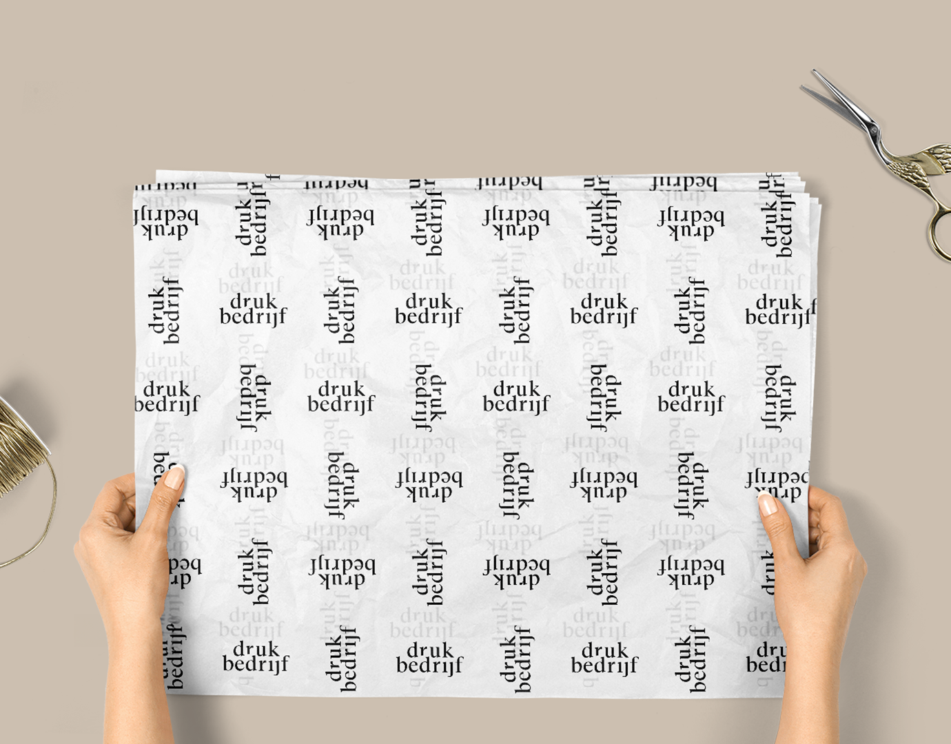 Verpakken in stijl met vloeipapier