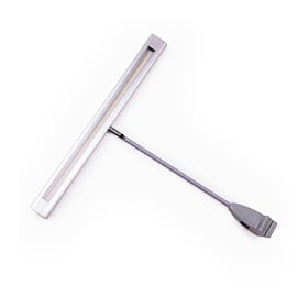 Illustratie Zilver aluminium