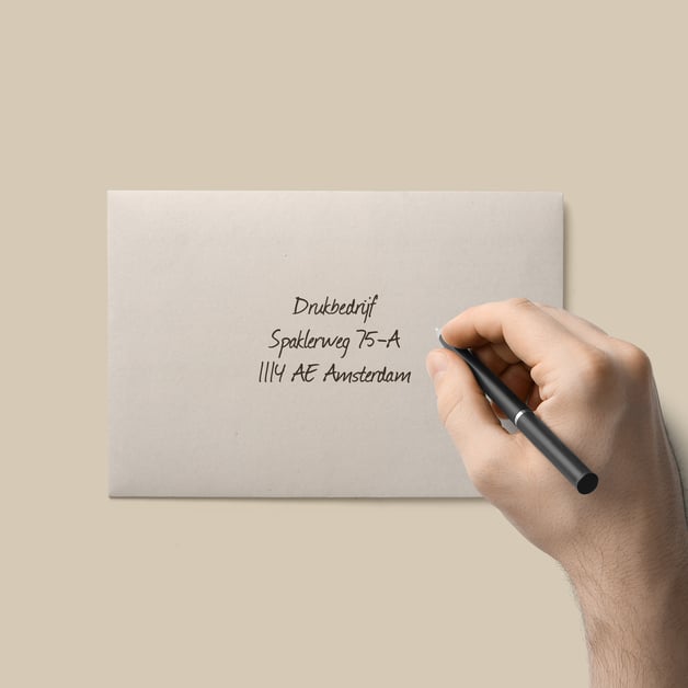 Compost-Envelop-Stapel