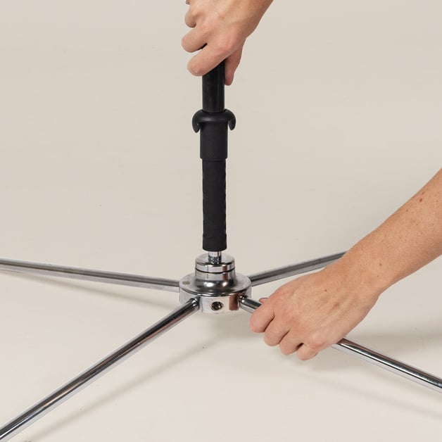 Kruisvoet met rotator